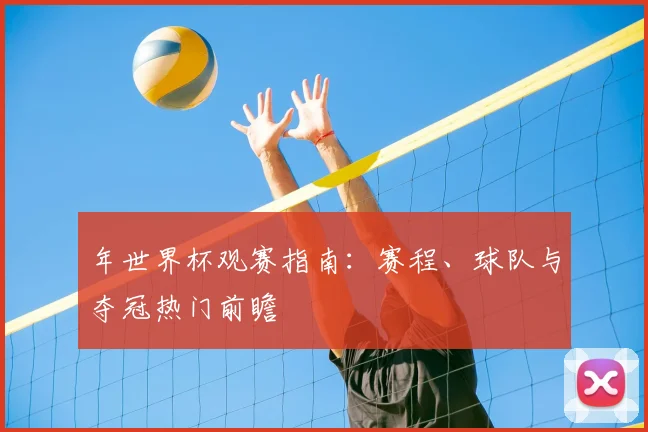 年世界杯观赛指南:赛程、球队与夺冠热门前瞻